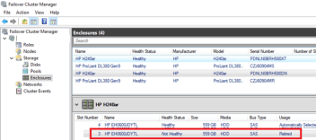 deny write to failed disk in Storage Spaces Direct (S2D) cluster