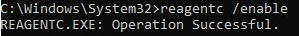 reagentc /enable 